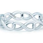 Tiffany & Co. Infinity Silver Ring  Photo 0