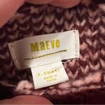 Maeve Anthropologie  Sigfried Pink Wool Marsala Crewneck Sweater Size XSmall NWOT Photo 2