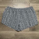 Athleta  Lightweight Active Casual Beach‎ Shorts Black White Size Large Photo 2