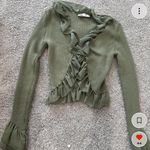 ZARA Ruffle Knit Cárdigan Photo 5