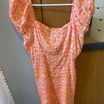 Orange Summer Dress Size M Photo 0