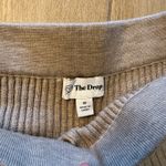 Wide Leg Sweater Pants Tan Size M Photo 3