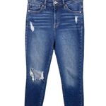 KanCan Phoenix High Rise Ankle Skinny Jeans Distressed Dark Wash Denim Size 5/26 Blue Photo 0