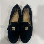 Kate Spade Black Moccasin Style Bow Loafers, size 9.5 Photo 1