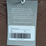 Everlane The Seamless Tee Acorn (Brown) Cropped Short Sleeves Crew Neck XS/S New Photo 8