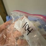 Lucky Brand Floral Flowy Tunic Top Blouse Lightweight Sheer Tie Neck Boho XL Photo 6