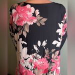 Charter Club Dress. Black Multi Floral. NWT. Size XL Photo 5