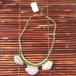 Silpada KR Kelsey and Ryane Brass & Blue Stone Necklace NWT Photo 4