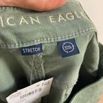 American Eagle classic stretch skinny olive green trousers Sz 12 short Women NWT Photo 7