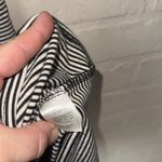 Monteau  Striped Sleeveless Dress black white body con horizontal small stretch Photo 3