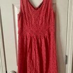 Banana Republic Mad Men Women's Sleeveless Eyelet, Pink Dress, Size 4, $38, B66 Photo 2
