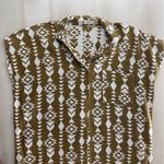 SBJ AUSTIN high end cotton printed Aztec handmade dress women’s casual White Size undefined Photo 5