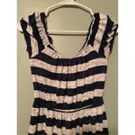 Maurice's Maurice’s Striped Scoop Neck Elastic Waist Short Sleeve Dress Size Small Photo 2