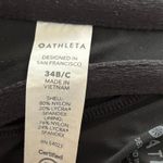 Athleta  Leopard High Neck Bikini Swim Top Dark Multi SIZE 34B 34C Photo 5