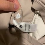 Lululemon Womens White Align Tank Top Ribbed *Shine in Bone Radiate Transparent Foil size 2 NWOT Photo 3