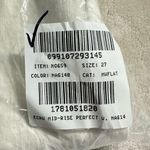 Madewell ‎ Mid-Rise Perfect Vintage Jeans Women's 27 Cream Tapered Mom NWT Photo 11