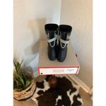 Hunter Original Short Back Adjustable Rain Boot, BLACK GRAY, Size 10, NWT Photo 14