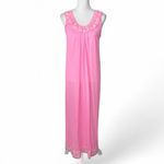 Vintage Peignoir Nightgown Robe Set Pink Photo 4