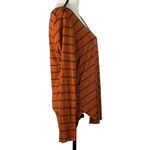 Peyton Jensen Evereve Medium Billie Tunic Tee Top Long Sleeve Scoop Neck Striped Photo 1