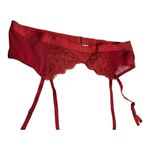 IRIS + LILLY Red lace garter belt womens lingerie size small​​​​​​ Photo 4