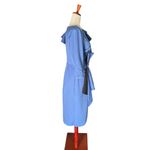 Missacc Sheath Scoop Neck 3/4 Sleeves Knee Photo 9