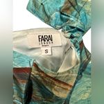 Revolve Farai London Gaia Mini Dress in Ocean Blue Size Small Photo 4