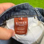 Vintage Y2K Bitten Sarah‎ Jessica Parker Women's 8 Mini Dark Wash Mini Skirt Blue Photo 4