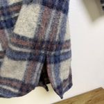 Isabel Marant ETOILE Gabriel Coat Womens IT 40 US 8 Blue Red Plaid Wool Blend Photo 6