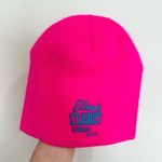 NEW Ellen’s Stardust Diner NYC Neon pink embroidered beanie hat Photo 2