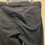 Old Navy Rockstar Super Skinny Jeans High Rise Black Cotton Stretch Dark Wash 16 Photo 3