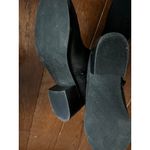 Vionic  Black Weather-Resistant Ankle Boots With Side Zippers & Chunky Heels Photo 4