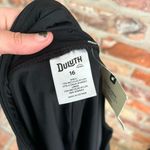 Duluth Trading Co Black Suit Up Swim Skort NWT, 16 Photo 5