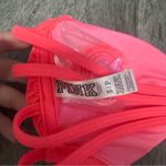 PINK - Victoria's Secret NWT VS pink neon coral studded strapless bikini Photo 4