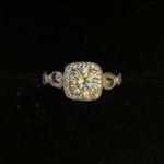 Sterling Silver Diamond Ring Photo 0