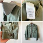 Free People Women's Weekend Wanderer Military Jacket Moss S/P Photo 15