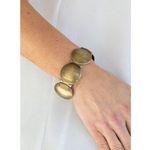 Paparazzi Going, Going, Gong Brass Bracelet Photo 0