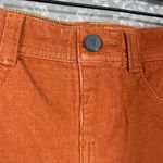 Pilcro and the Letterpress Anthropologie Orange Serif Corduroy Pants - Size 26 Photo 2