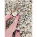 MOTH by Anthropologie Textured Wool Blend Sweater Pullover Earth Tones Small Brown Photo 5