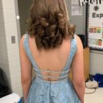 Rachel Allen Allan blue pageant/prom dress Photo 2