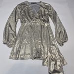 House of Harlow 1960 x REVOLVE Aniela Mini Dress in Pewter Medium Silver Photo 2
