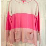 Lilly Pulitzer Westwood colorblock the detail pink sweater small Photo 3