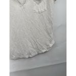 Lilly Pulitzer 100% Linen Top Women XS White Minimalist Beach Coastal Preppy Photo 8