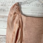 Good American NEW Rose Gold Metallic Too Tempted Corset Top, Size Medium Photo 10