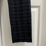 Amanda & Chelsea Black Gray Plaid Comfort Waist Pleated Crop Pants Women’s Sz 4 Photo 2