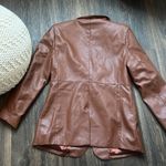 JLUX LABEL LEATHER BLAZER Photo 3