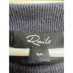 Rails  Ramona Navy Buds Embroidered Floral Sweatshirt Women's Size‎ M Photo 3