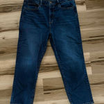Driftwood  Meg High Rise Dark Wash Cropped Denim Jeans size 32 Photo 0