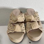 Schutz Enire Crystal Embellished Rope Wrap Wedge Sandal Size 8 NWOB Photo 4