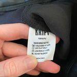 The Kript Dolls Kill -  Kalki Vegan Leather Pants with Circular Top Stitching Photo 5