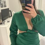 Beginning Boutique Green Formal Dress Photo 1